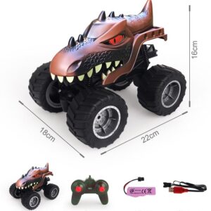 2.4G 儿童玩具车恐龙遥控车遥控攀爬车越野车YY2056